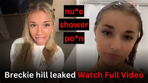 breckie hill topless|Breckie Hill Showering Naked Onlyfans Ppv Video